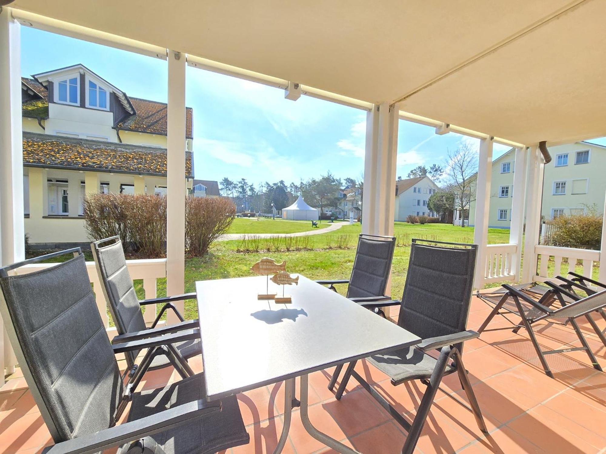 Duenenpark Binz - Komfortplus Ferienwohnung Mit 1 Schlafzimmer Und Terrasse Im Erdgeschoss 212 Bagian luar foto