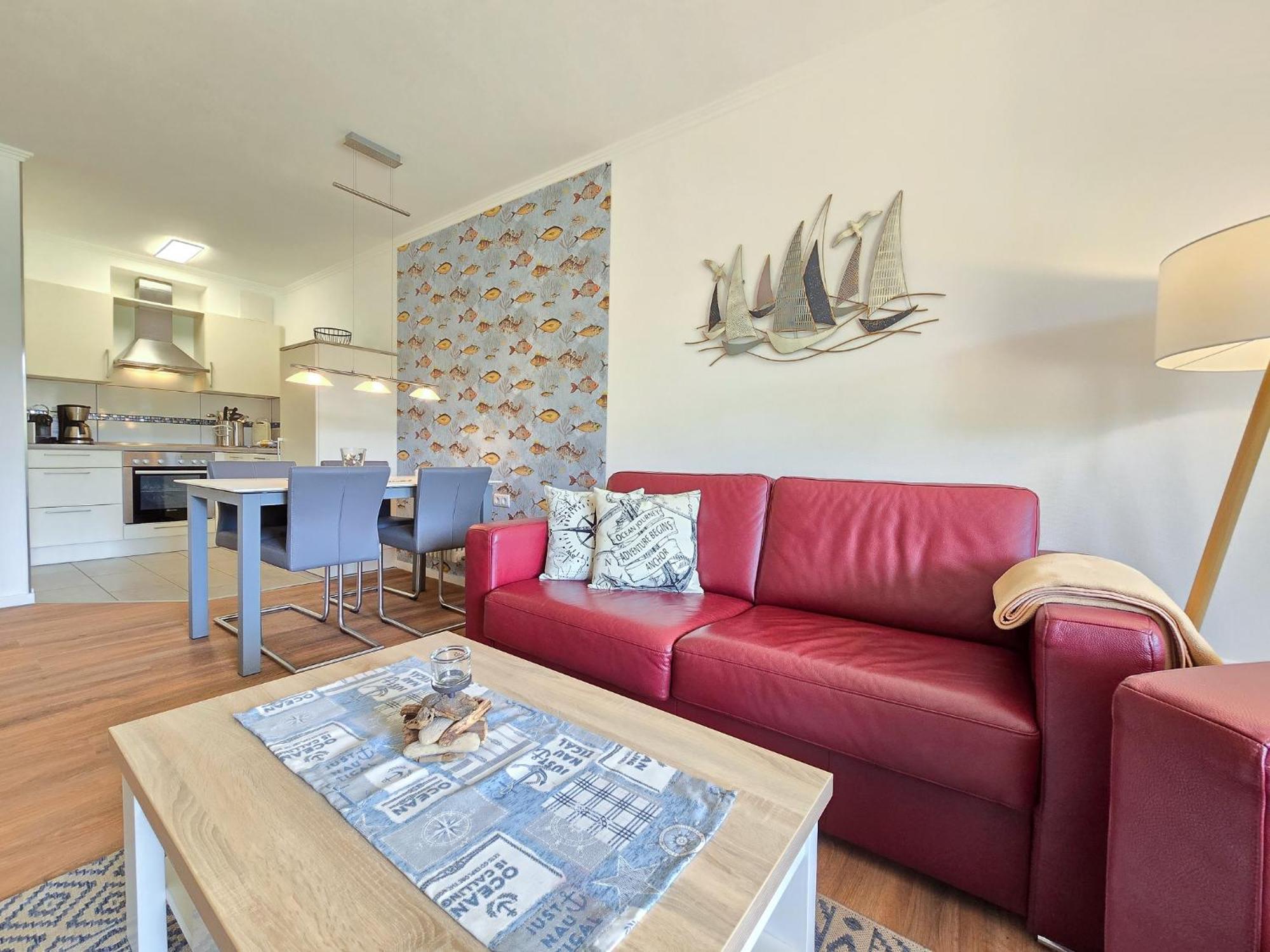 Duenenpark Binz - Komfortplus Ferienwohnung Mit 1 Schlafzimmer Und Terrasse Im Erdgeschoss 212 Bagian luar foto