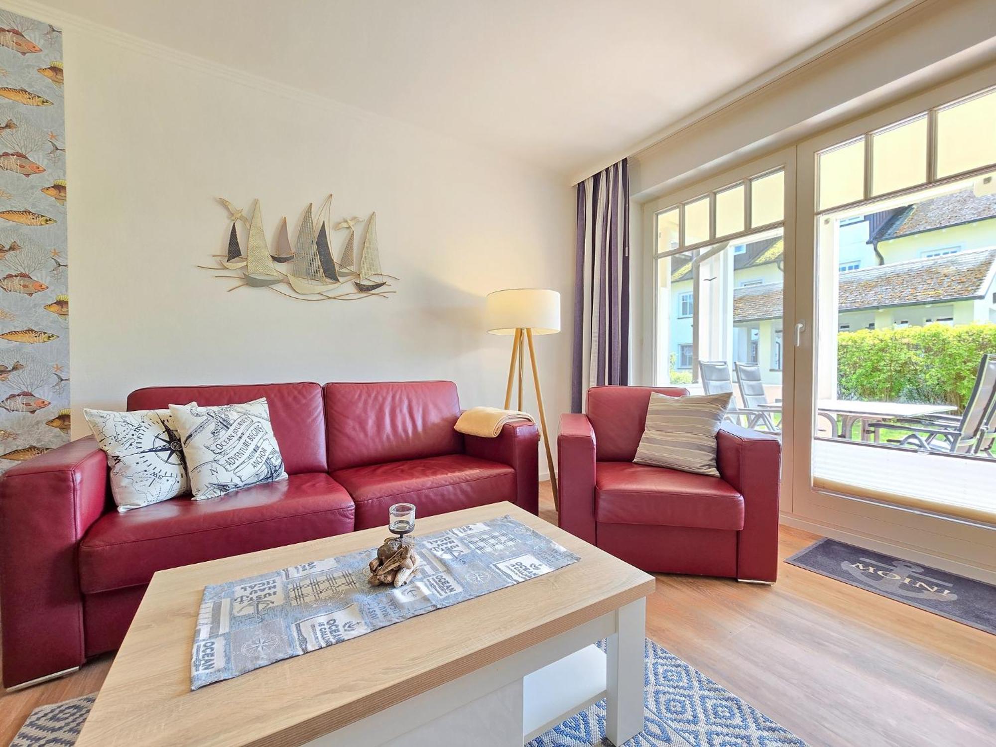 Duenenpark Binz - Komfortplus Ferienwohnung Mit 1 Schlafzimmer Und Terrasse Im Erdgeschoss 212 Bagian luar foto
