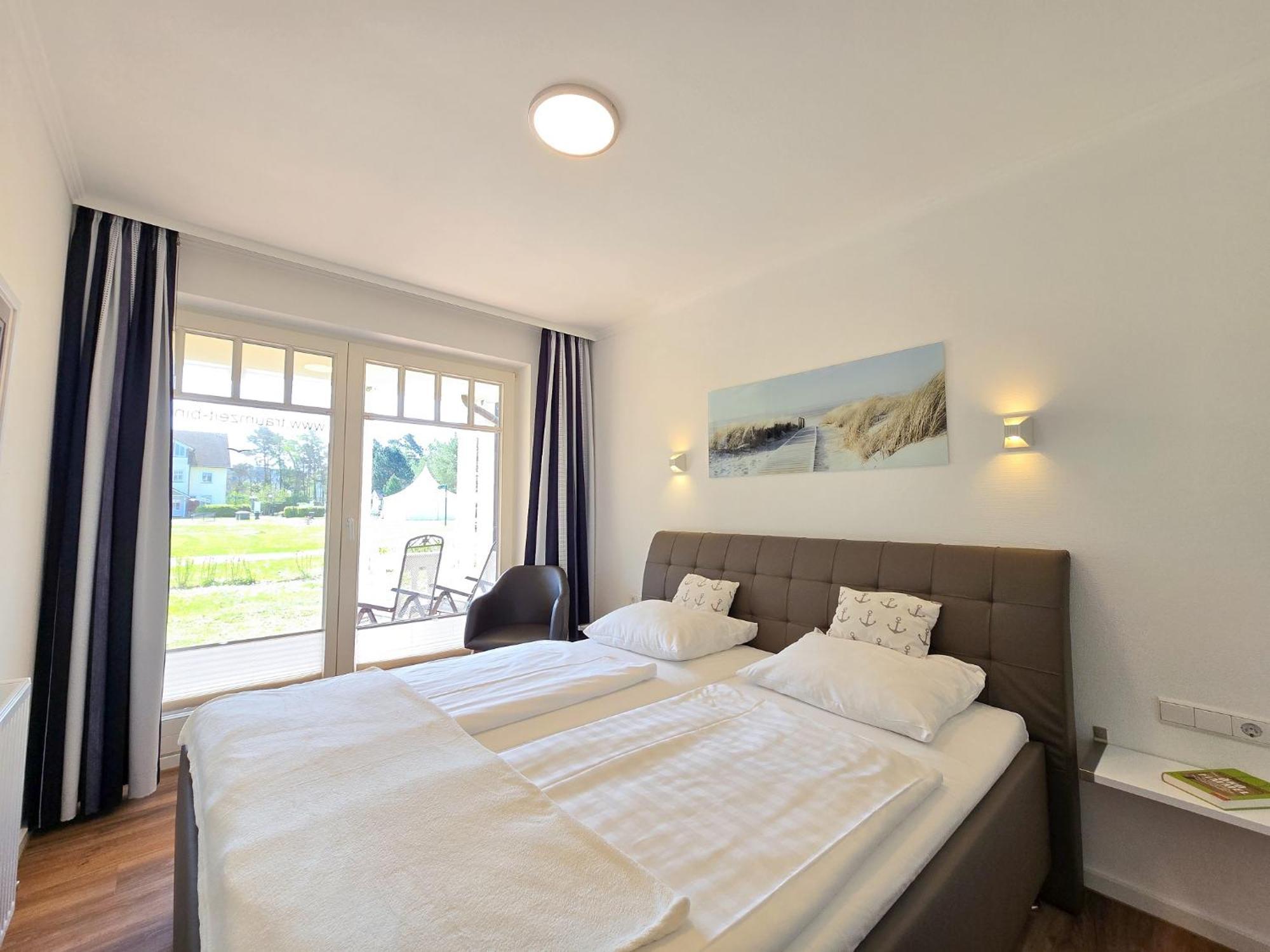 Duenenpark Binz - Komfortplus Ferienwohnung Mit 1 Schlafzimmer Und Terrasse Im Erdgeschoss 212 Bagian luar foto