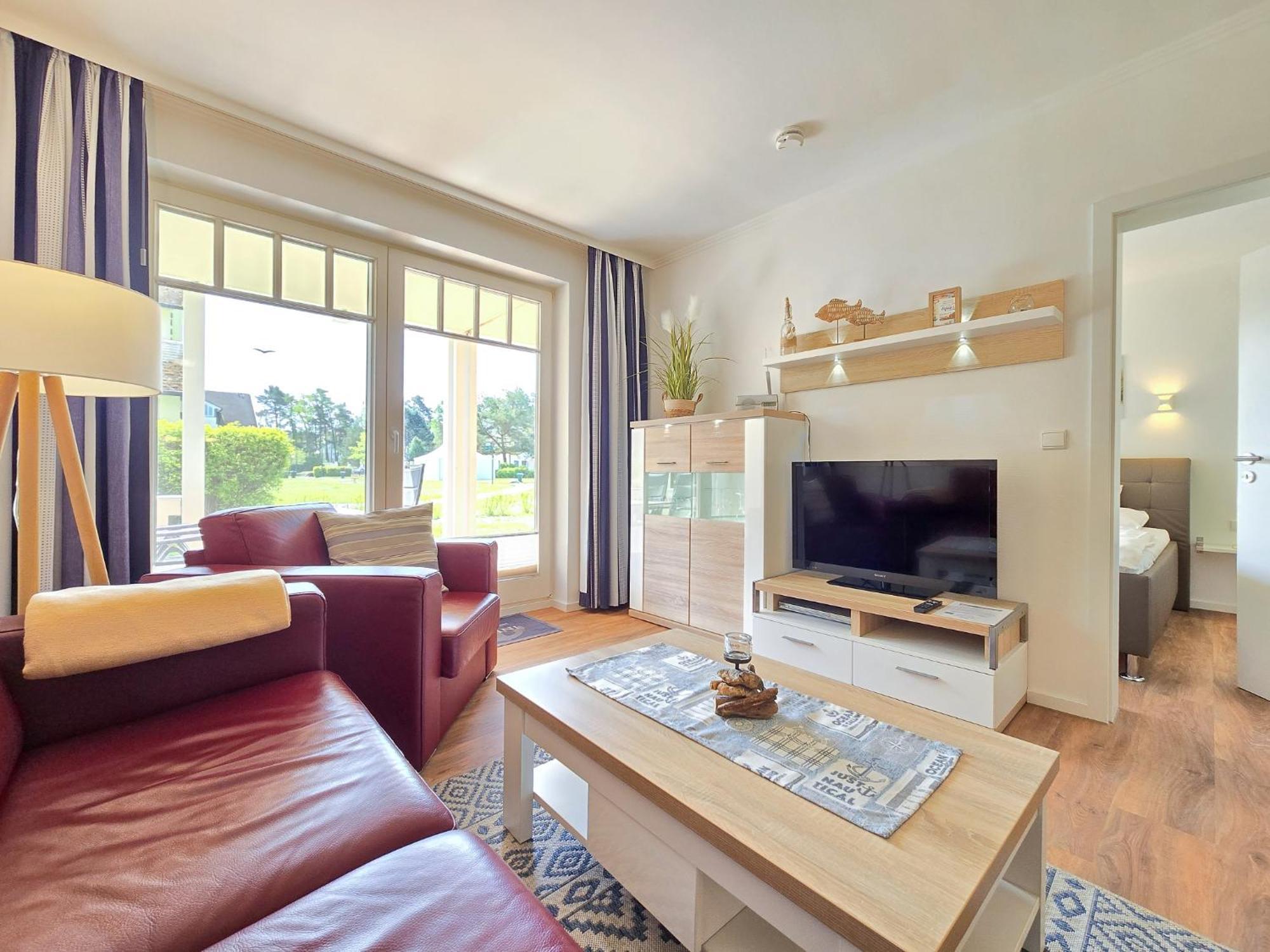 Duenenpark Binz - Komfortplus Ferienwohnung Mit 1 Schlafzimmer Und Terrasse Im Erdgeschoss 212 Bagian luar foto